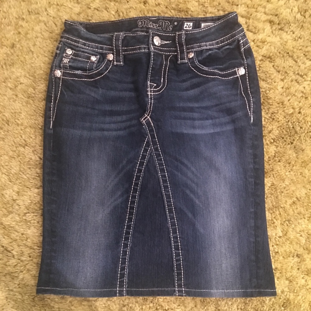 Miss Me Jean skirt